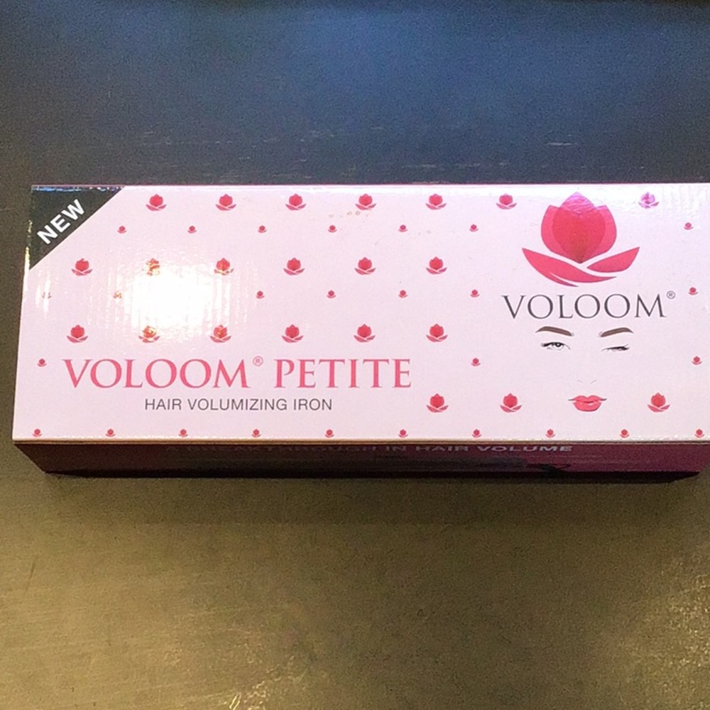 Hair volumizing iron